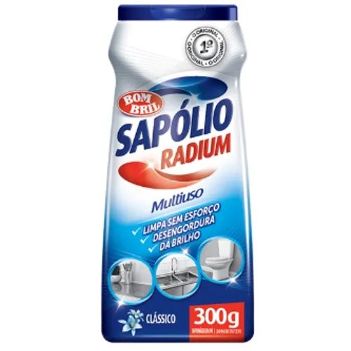 Saponáceo Sapolio Radium Clássico 300g
