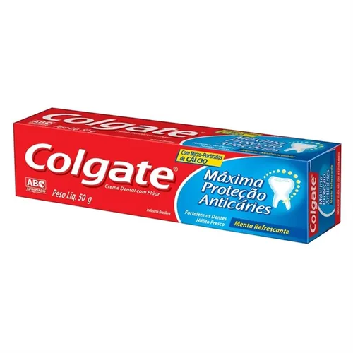 Creme Dental Colgate Máxima Proteção Anticáries 50g