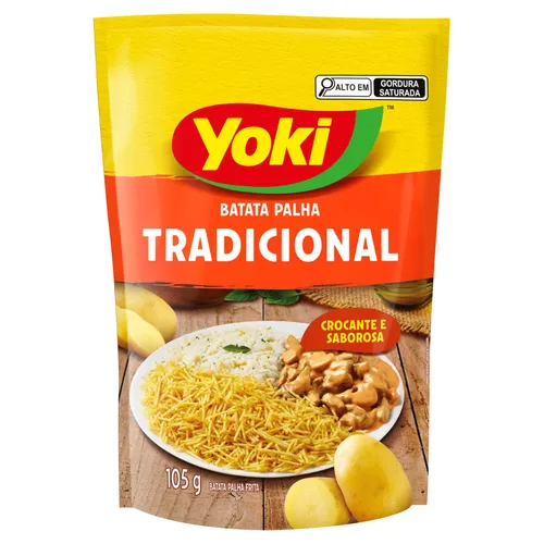 Batata Palha Yoki Tradicional 105g