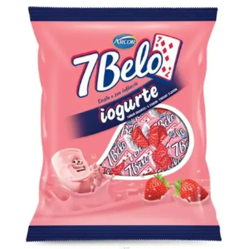 Bala Arcor 7 Belo Iogurte 500g