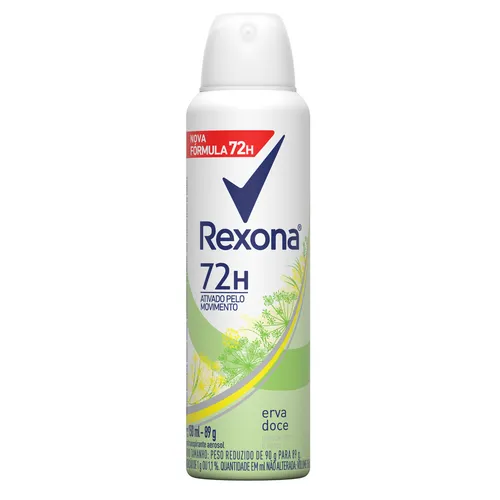 Desodorante Rexona Aero Fem 90g 150ml