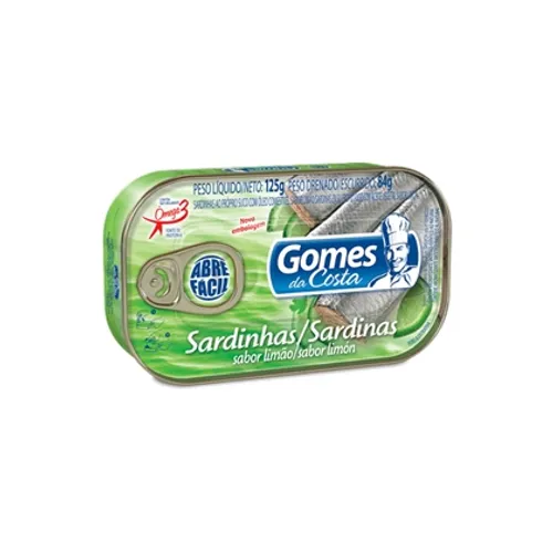 Sardinha Gomes da Costa Óleo Limão