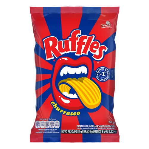 Emas Chips Ruffles Churrasco 68g