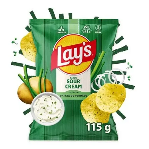 Elma Chips Lays Sour Cream 115g
