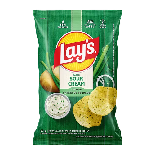Elma Chips Lays Sour Cream 62g