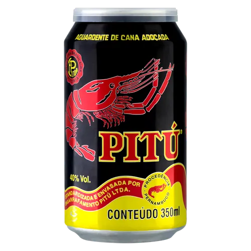 Aguardente Pitu Lata