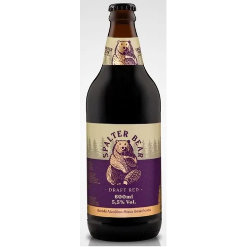 Chopp Vinho Spalter Bear Red 600ml