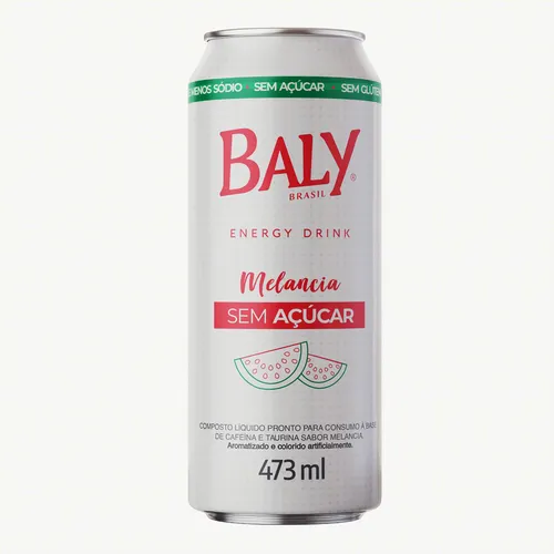 Energético Baly 473ml Melancia Zero