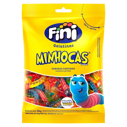 Gomas Gel Fini 100g Brilhante