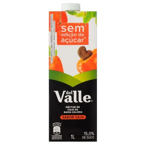 Suco Del Valle 1l Néctar de Caju sem Açúcar