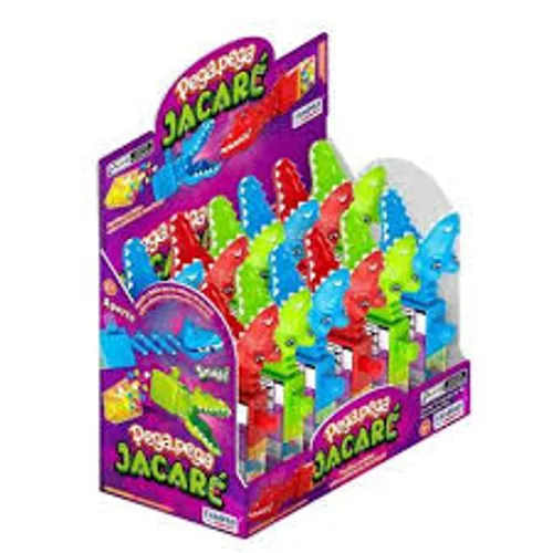 Confeito Pega Pega Jacaré 12g