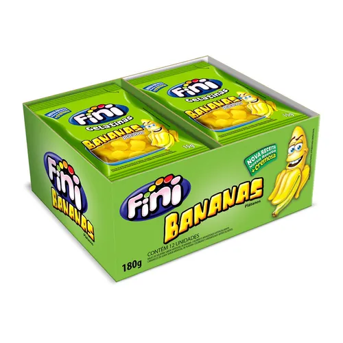 Bala Fini Bananas 18g