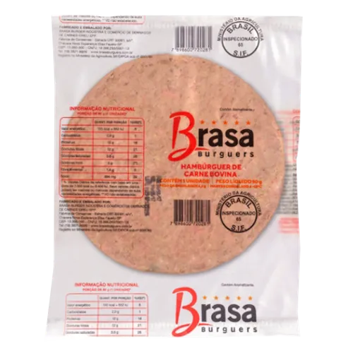 Hambúrguer Tradicional 56g Cg Brasa