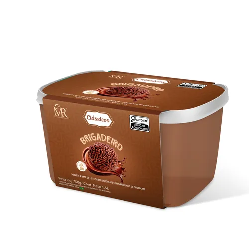 Sorvete Clássicos Brigadeiro 750g