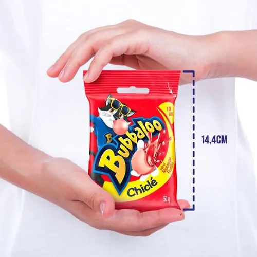 Chicle Morango 14g