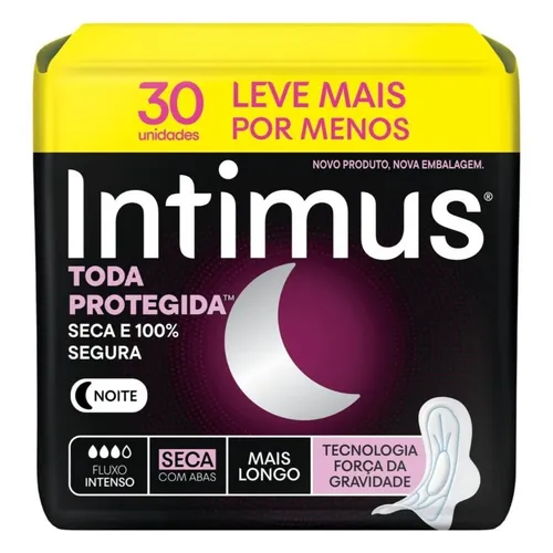 Absorvente Intimus Ultra Prot Noturna Abas Sv