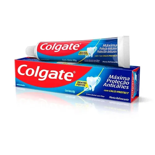 Creme Dental Colgate Máxima Proteção Anticáries 90g