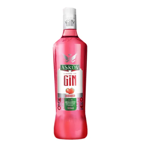 Gin Askov Morango 900ml
