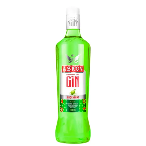 Gin Askov Maçã Verde 900ml