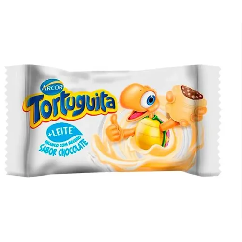 Chocolate Arcor Tortuguita Branco 15,5g
